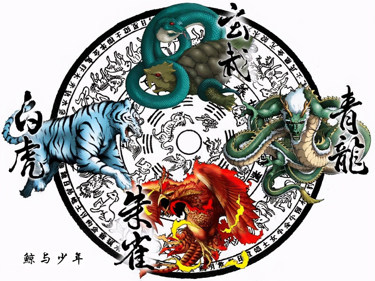 对"上古四大神兽"青龙白虎朱雀玄武,你所了解的是真的对吗?