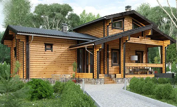 100平方米的木屋别墅，建造半个月，售价仅需16万！