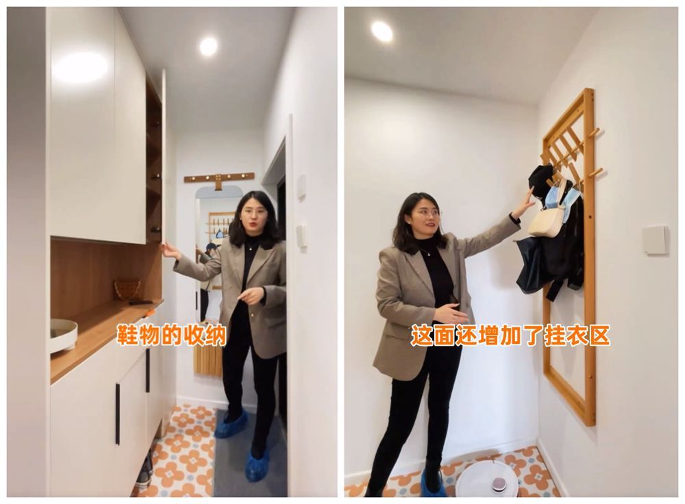 北京57㎡小蜗居：重新装修原木风收纳翻倍，网友：想搬进去