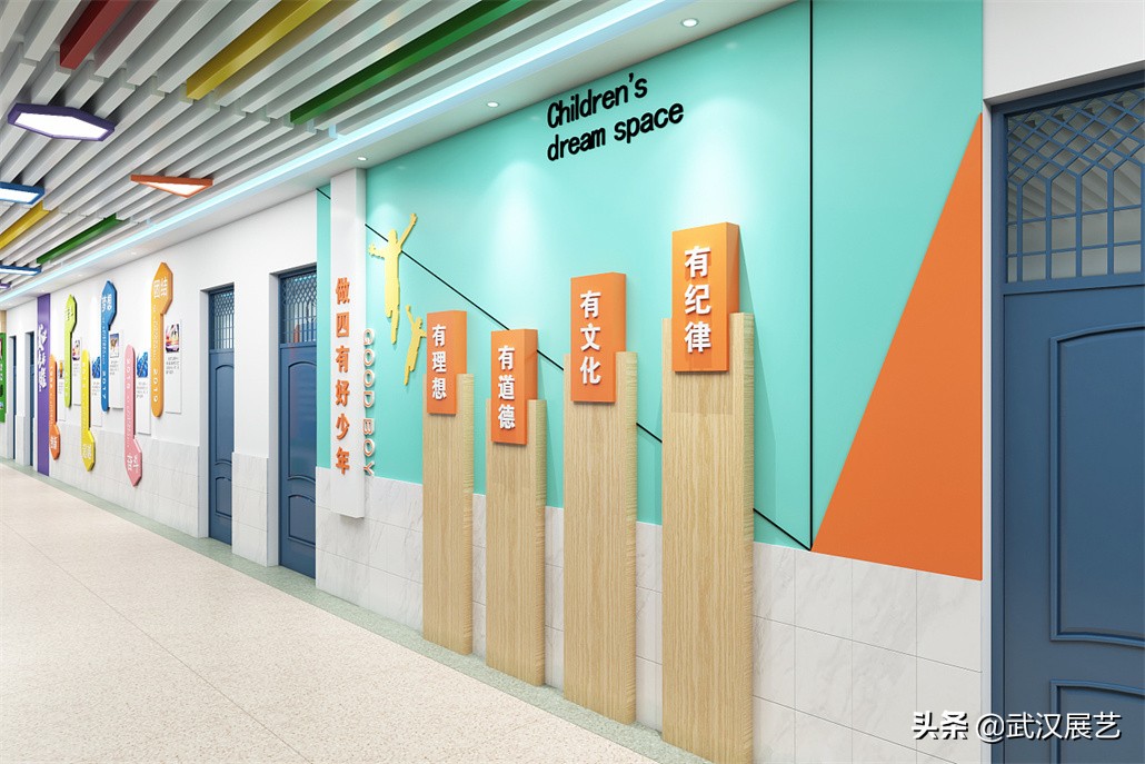 校园文化走廊怎么设计才能内涵与创意并重?