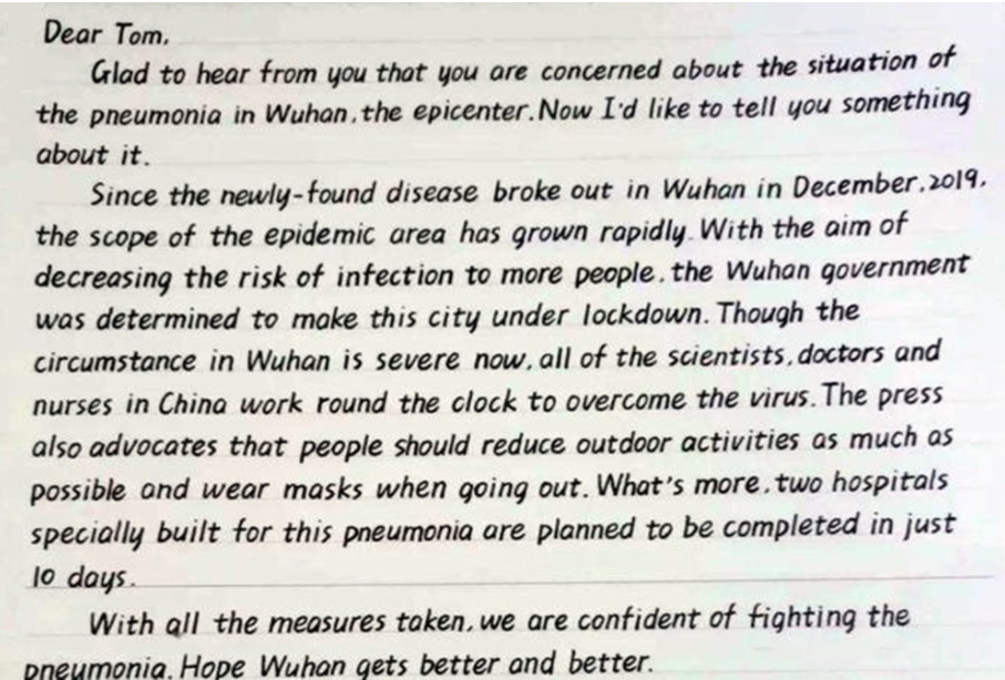 考场上的神仙试卷走红，酷似印刷体，网友：没有对比就没有伤害
