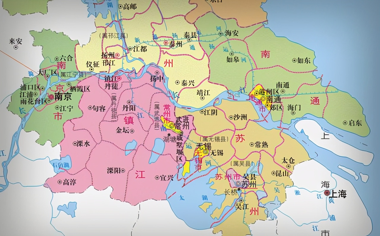 调整优化南京,镇江区划,提升南京都市圈实力