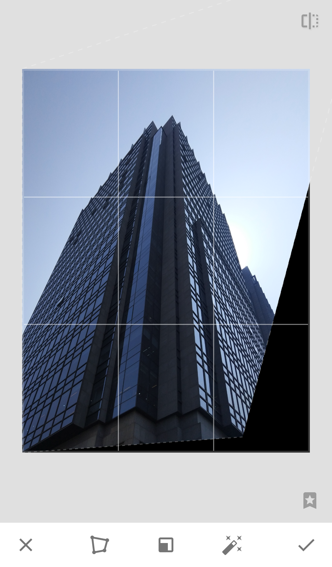 Snapseed后期修图教程（五）：旋转和视角工具