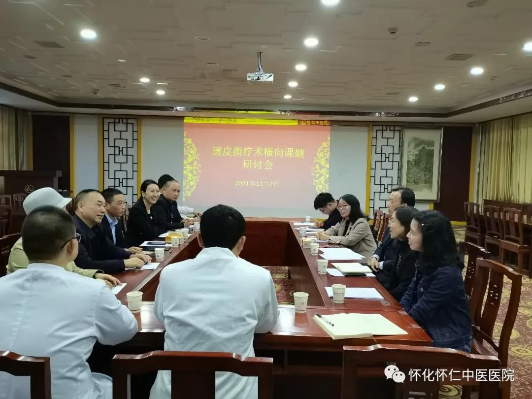怀仁中医院与湖南医药学院中医技术研讨会顺利召开