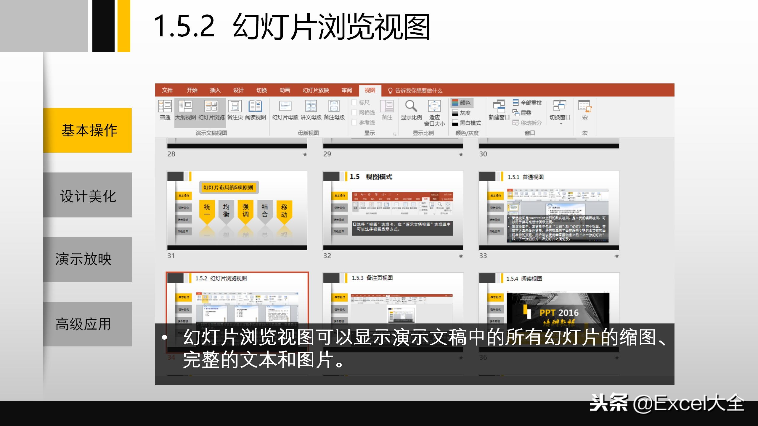 51页的PPT基础操作入门级培训课件，自学或培训职场新人都合适！