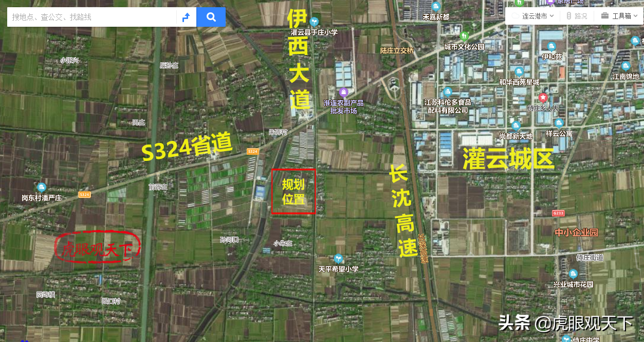 又一高标准学校 灌云县城区西南 珠江九年制实验学校规划公示