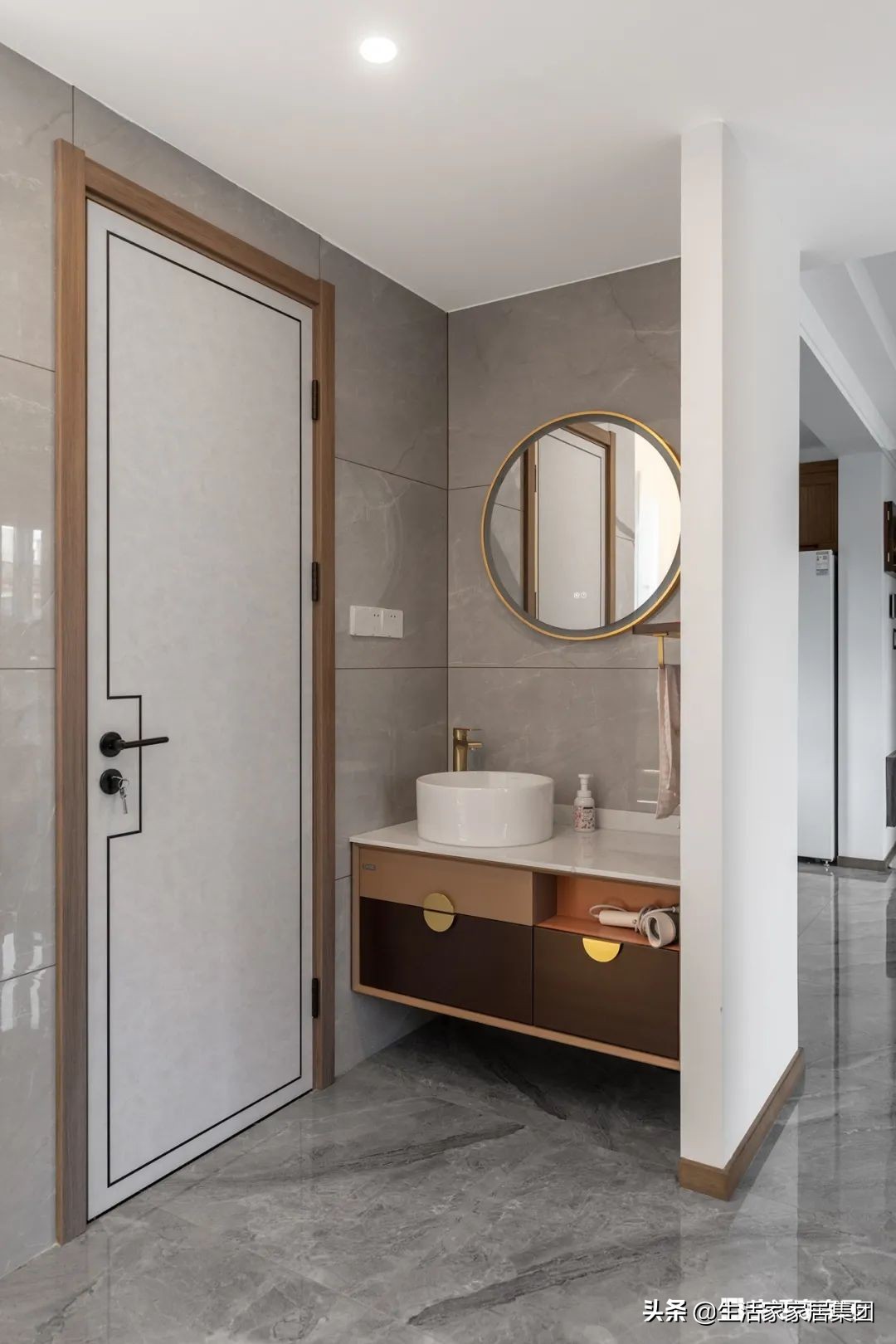 120㎡新中式，开放式书房、厨房更显宽敞，一家三口尽享诗意生活