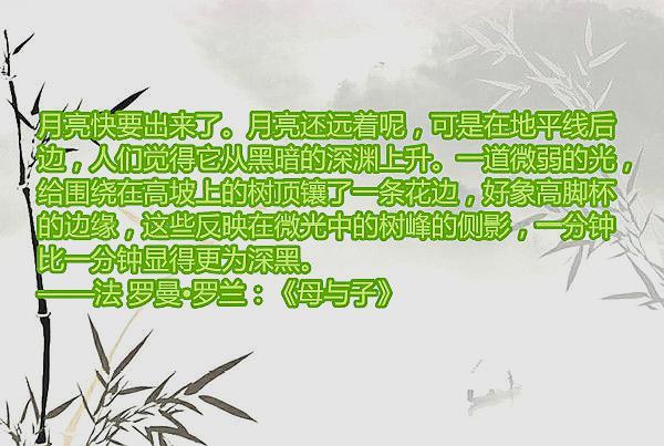 每日一读：名著优美文段精选，帮助孩子提高写作水平，家长收藏