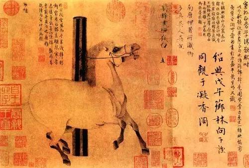 中国古今名家笔下的骏马，纵横驰骋