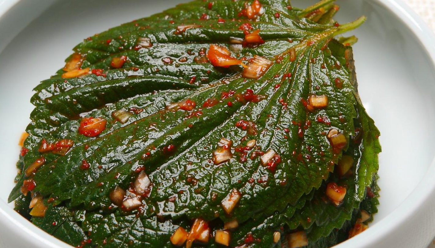 蘇子葉咸菜的做法,蘇子葉咸菜的做法朝鮮