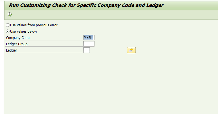 SAP MM MIGO 411K 报错 - Correct the Customizing settings for ledgers –