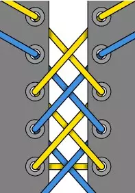 鞋带打结（鞋带打结方法图解）