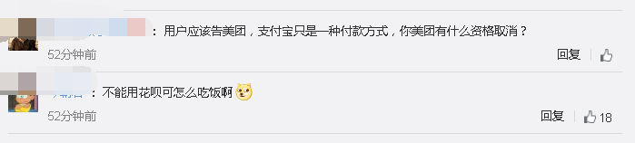 我本来想在美团点个外卖，等到支付页面弹出，咋不能用支付宝呢？