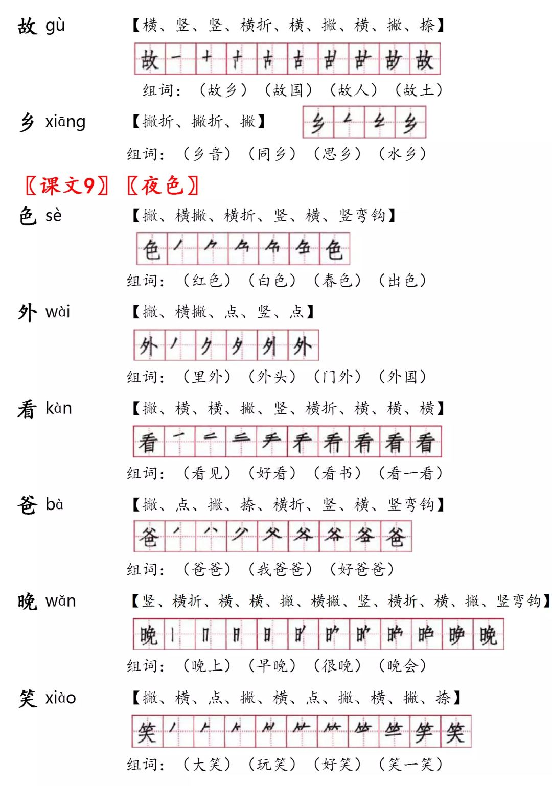 非文念什么（部编版一年级语文下册生字注音）