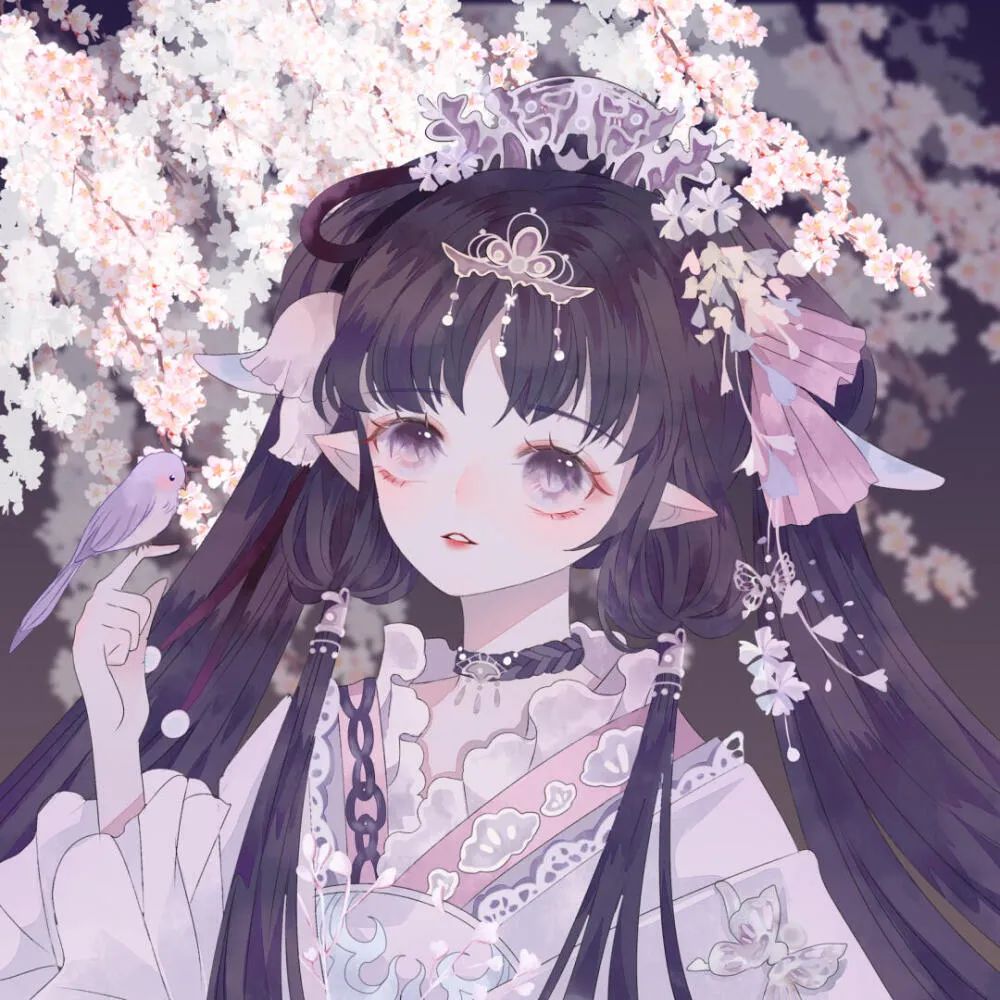 古风动漫闺蜜头像|我把风写在诗里,这字里行间也都是你