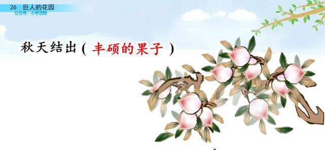 部编语文四年级下第26课《巨人的花园》知识点+图文讲解+课堂测试