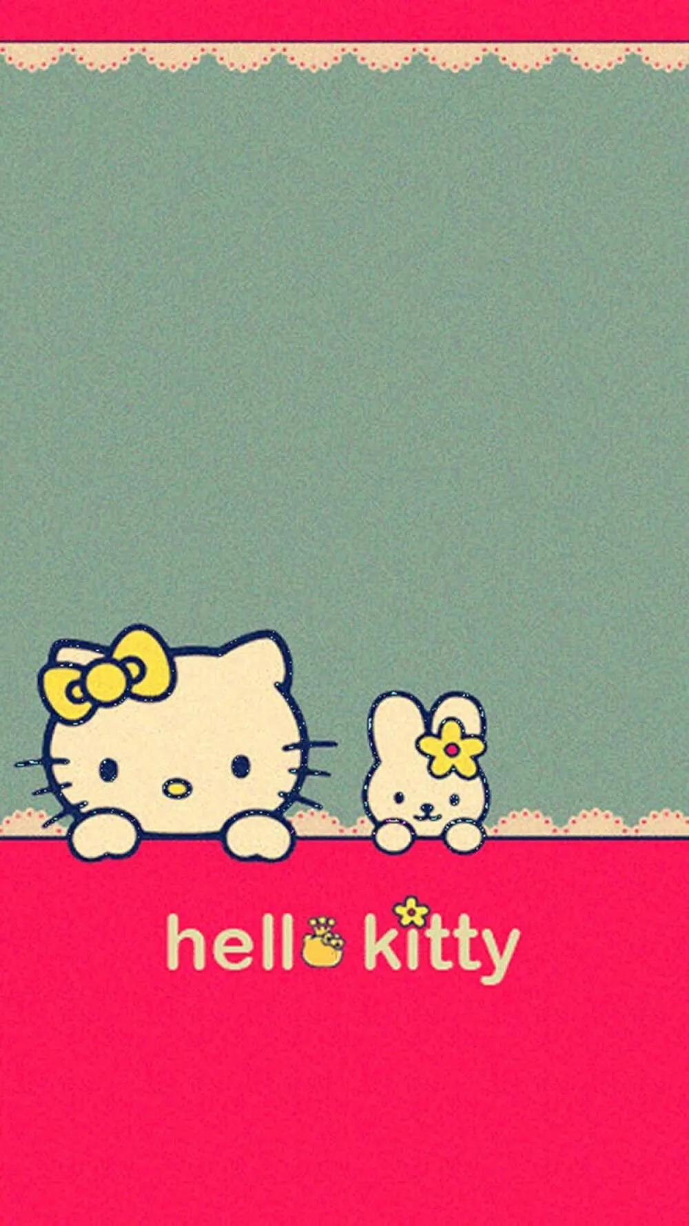 hello kitty壁纸 这样可爱的猫猫果然不是真实存在的