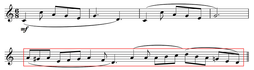 全国音乐素养考试（中级）专项——拖拽小节线（一）（附答案）