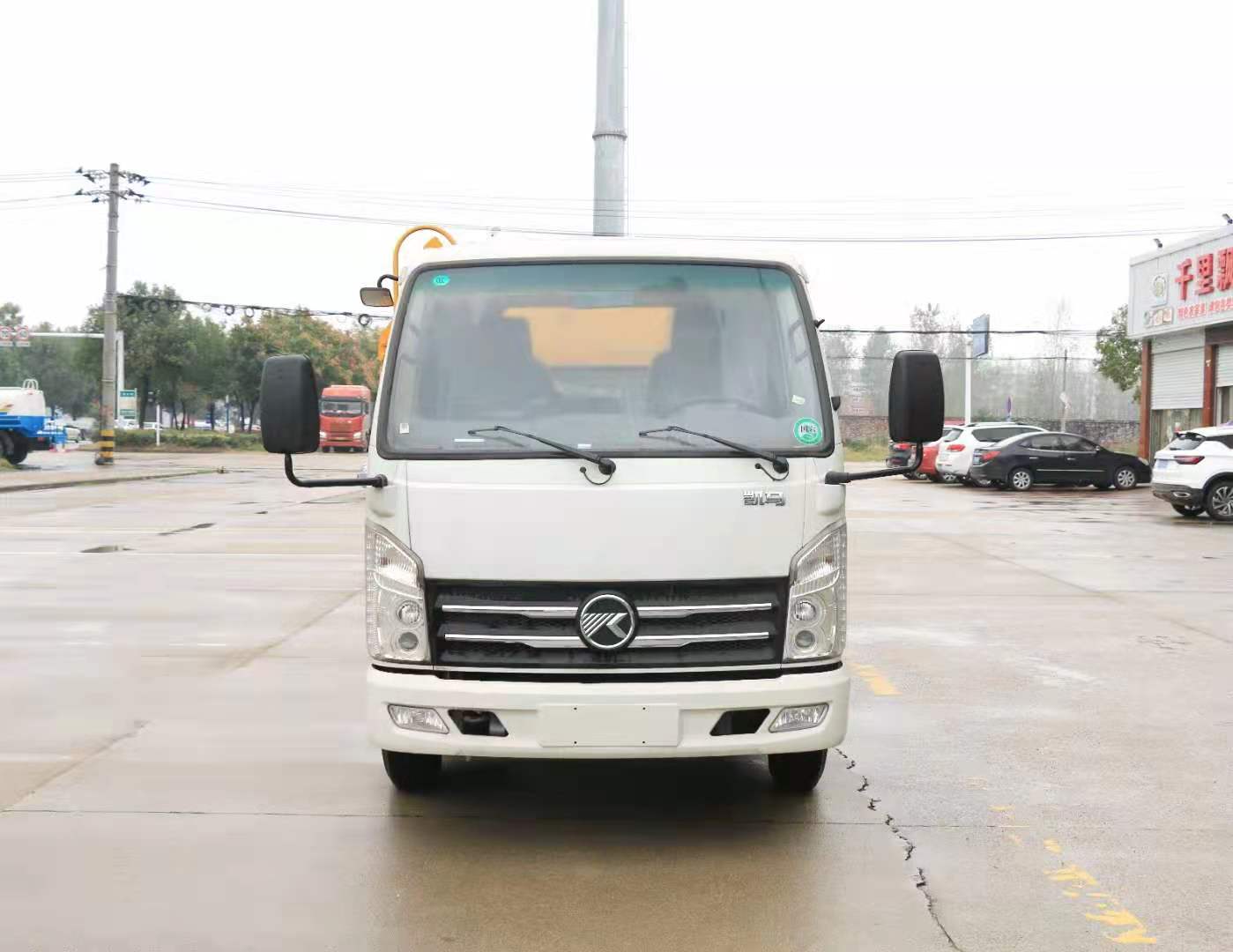 凯马蓝牌5方侧装压缩垃圾车