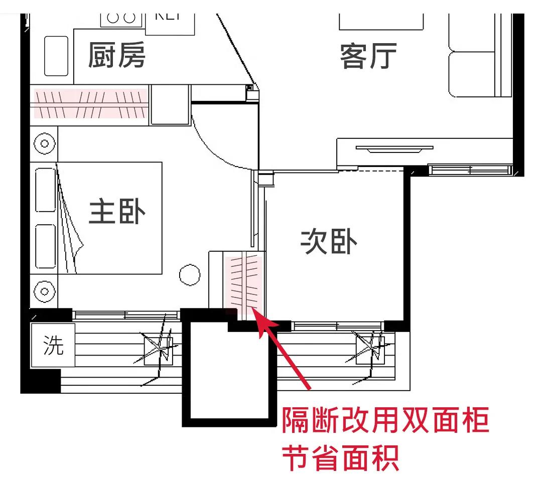 户型会布局，40㎡小户型也贼好用！格局显大三倍，都是亮点