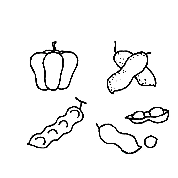 各种蔬菜简笔画大全，全部打包送给你，来收干货啦……