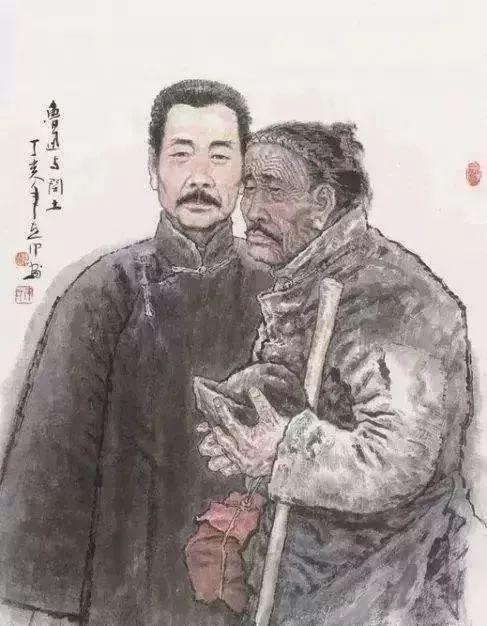 鲁迅玩伴闰土：57岁病逝后，留下5子，如今后代完成华丽转变