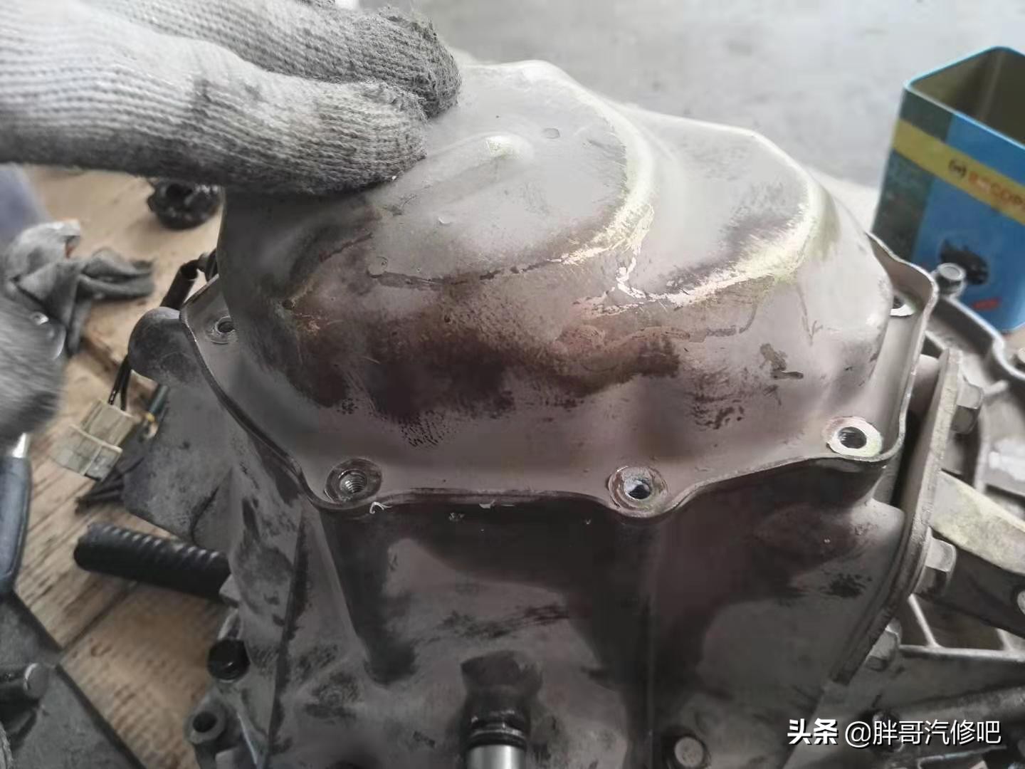 损坏的MT变速箱胖哥维修完毕，这应该是最省钱的维修方式