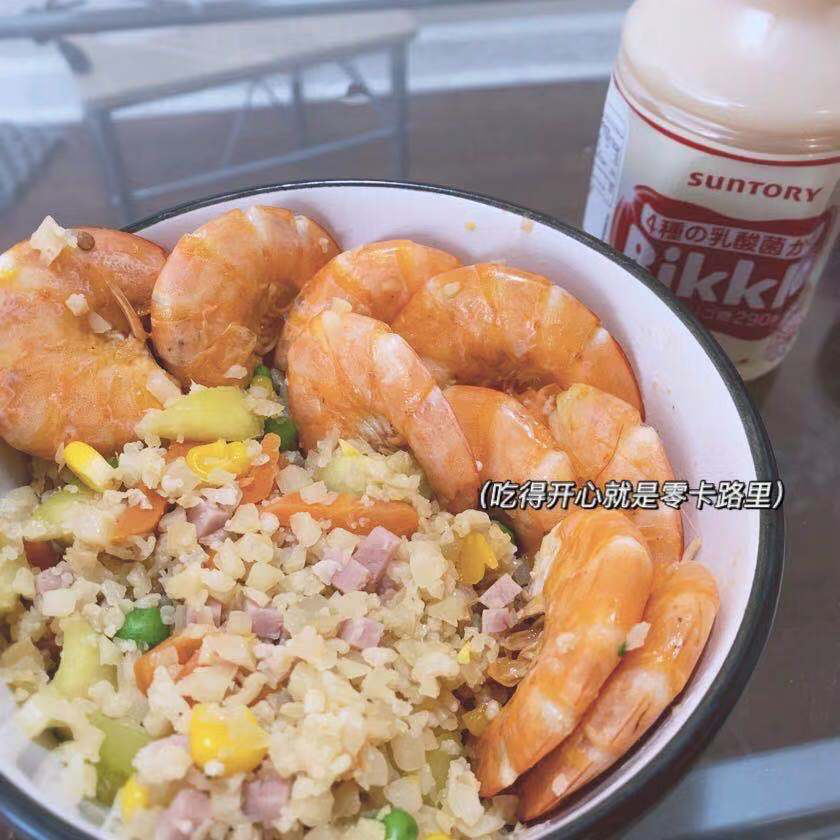 我跟着尹正吃独家减肥餐5天瘦了7斤，留学生：双下巴的我有救了