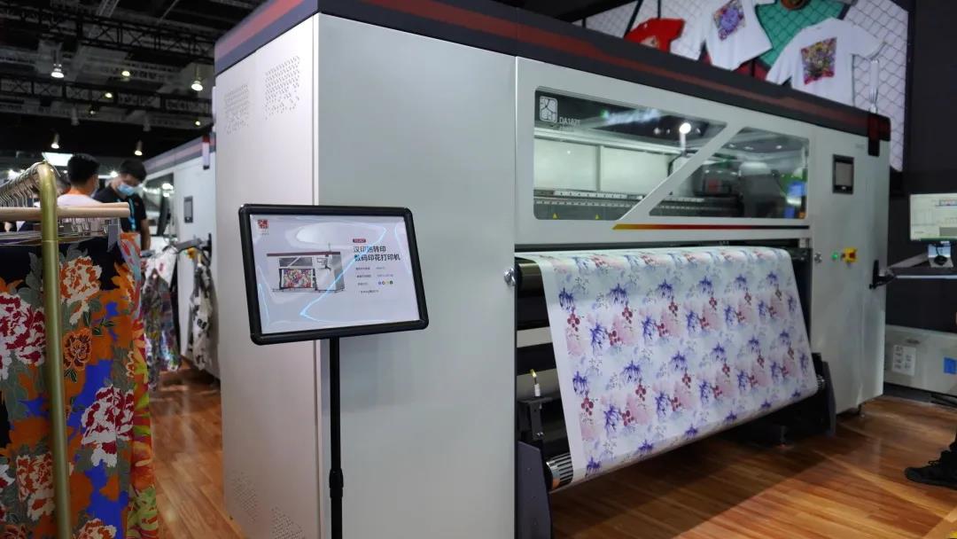 ITMA ASIA上，汉印隆重发布5款京瓷喷头工业数码印花机