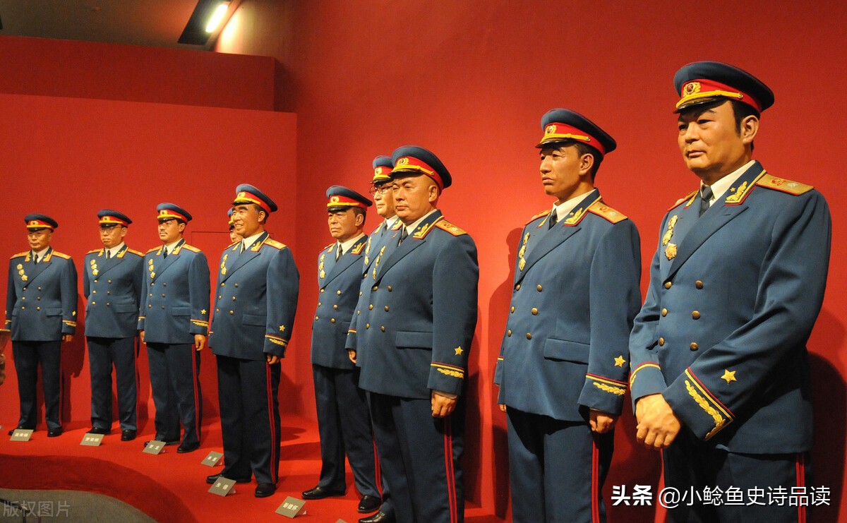 开国将帅中，陈姓获元帅大将上将中将少将军衔者名录
