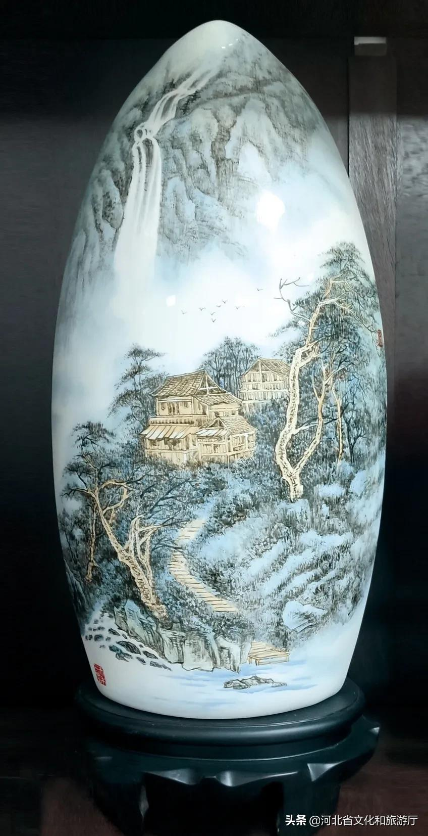 陶瓷上的绿水青山 ——陶瓷大师山水作品集萃