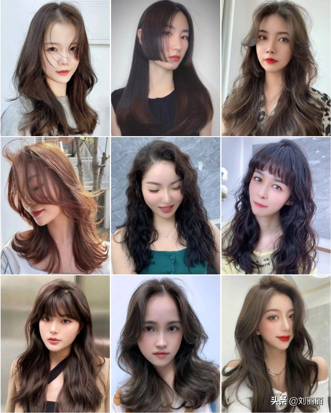 100多款新精选热点发型，烫染剪全都有，要不要挑一款