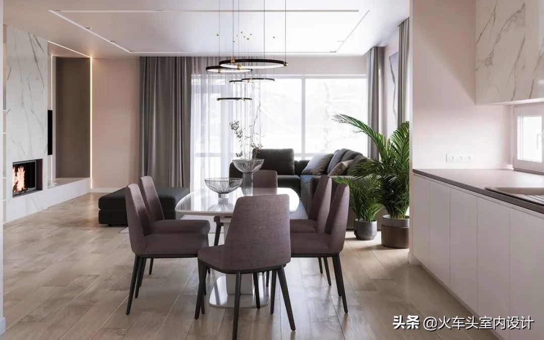一对年轻夫妇的95㎡两居室，温暖柔和