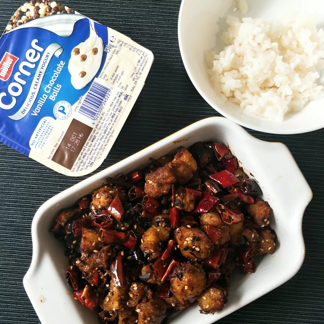 我跟着尹正吃独家减肥餐5天瘦了7斤，留学生：双下巴的我有救了