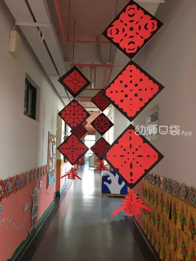 幼儿园元旦新年环创(吊饰,门窗装饰,挂饰,墙饰),幼师必看