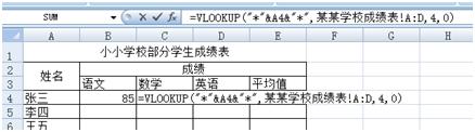vlookup函数的使用方法（vlookup函数跨表引用）