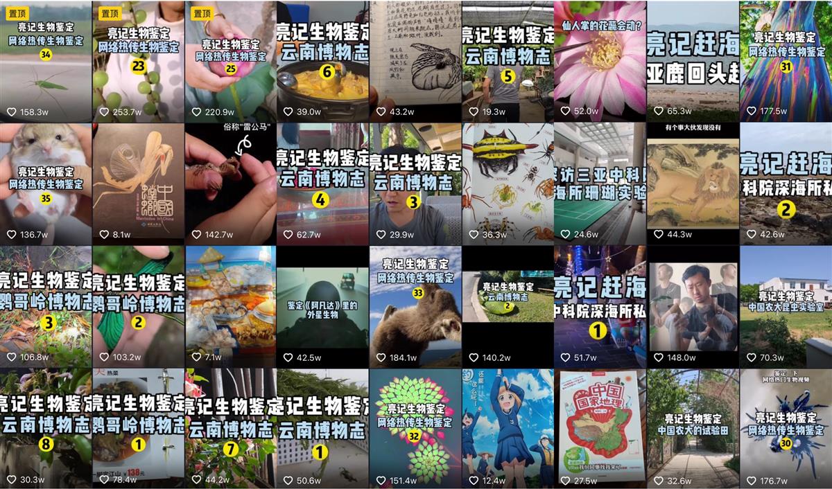 “无穷小亮”科普短视频在抖音获赞过亿