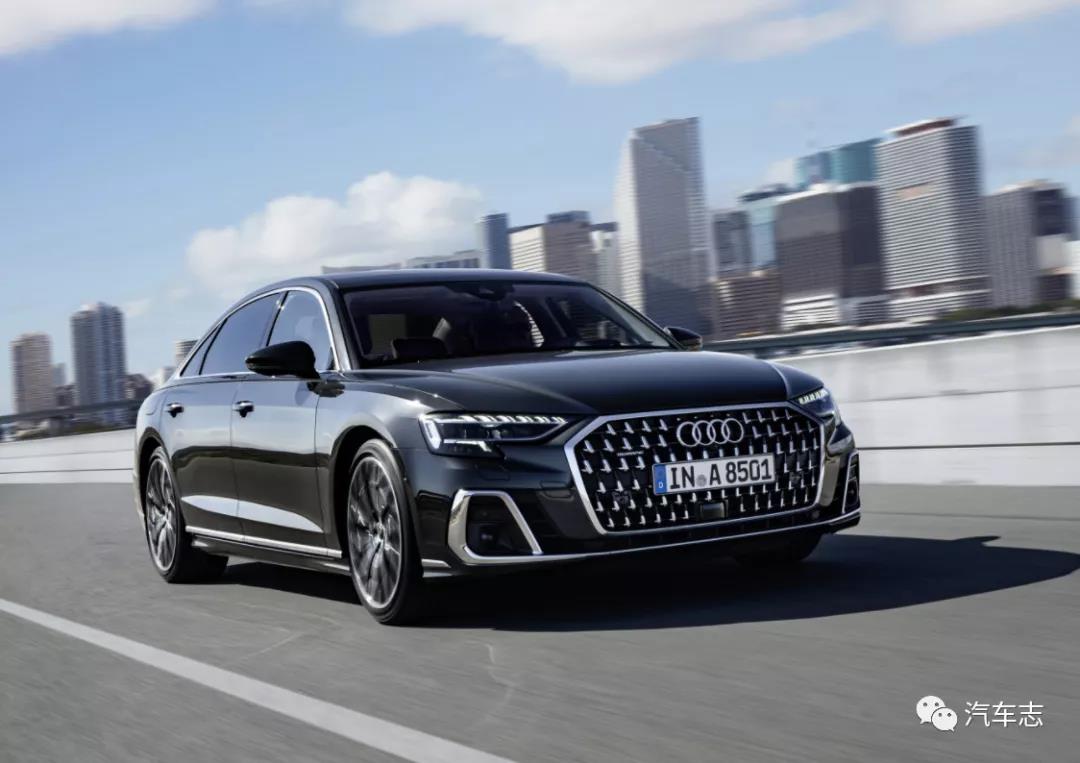 新款奥迪A8L、S8全球首发，旗舰搭571匹V8引擎，3.8秒即可破百