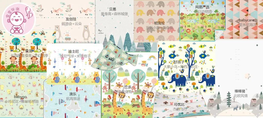 14款寶寶爬爬墊測評：一款檢出甲酰胺，一款檢出多環(huán)芳烴
