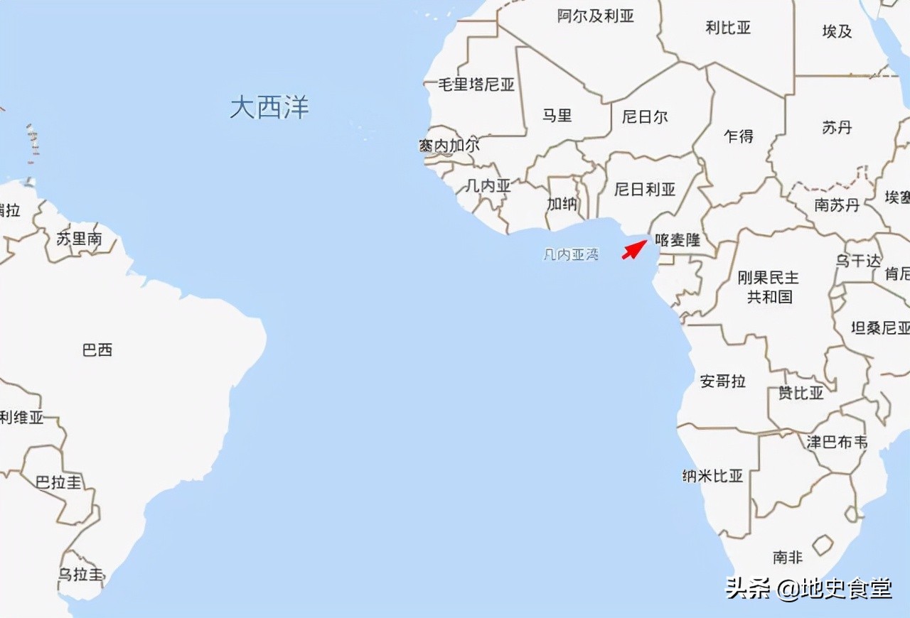 比奧科島屬於赤道幾內亞，制約了喀麥隆出海