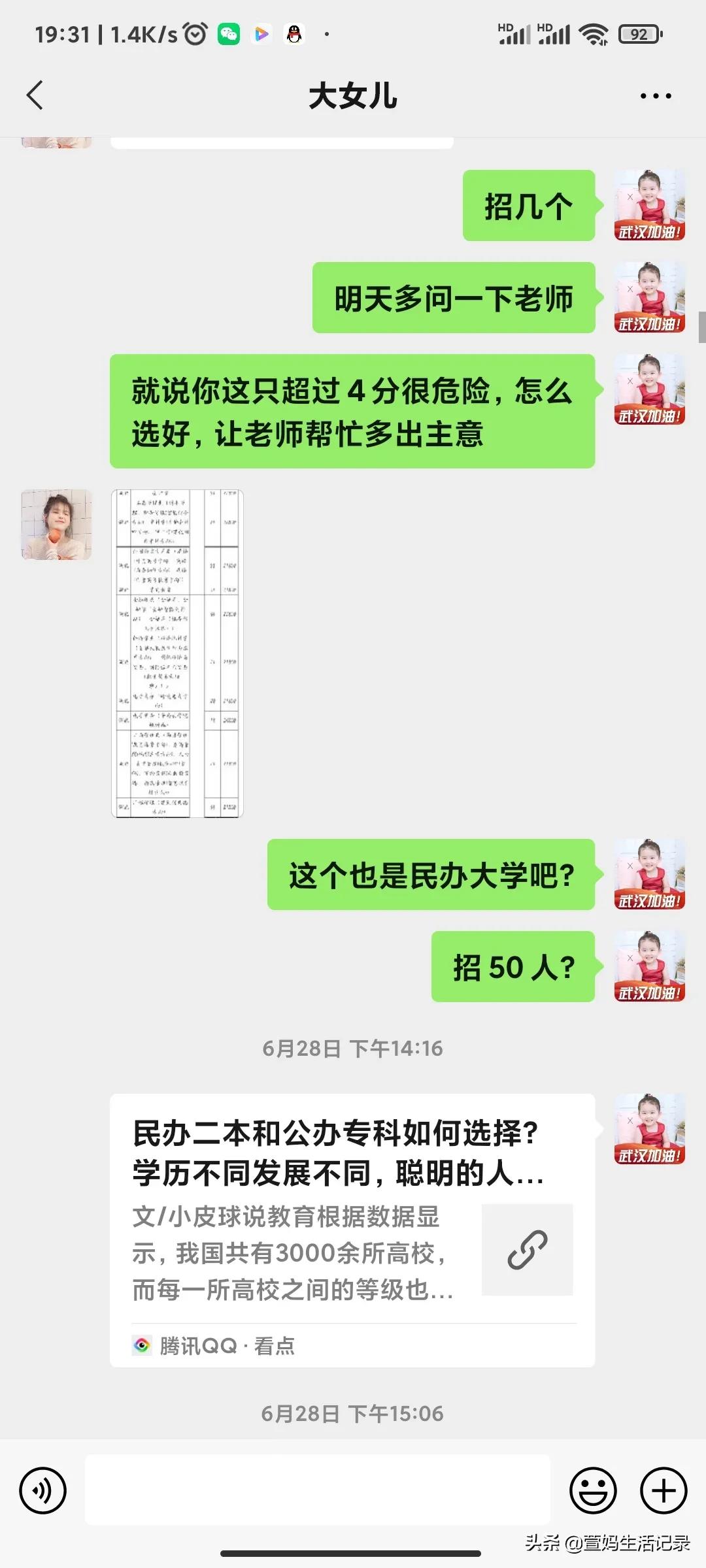 民办二本真的不如专科吗？女儿考上民办本科，我感觉挺自豪的