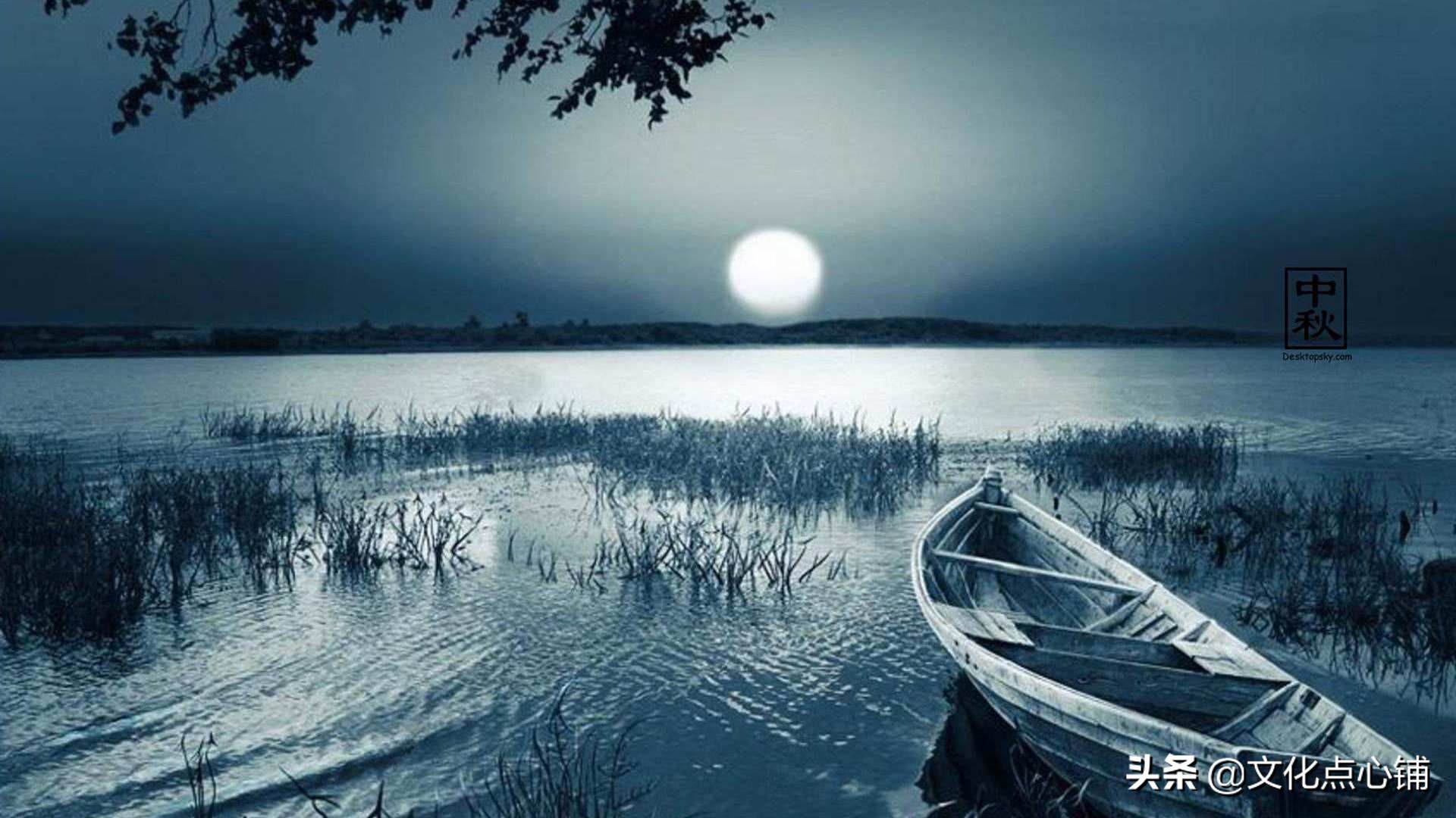 时光清浅，许你安然，五首唯美明月诗，相思款款，不负流年