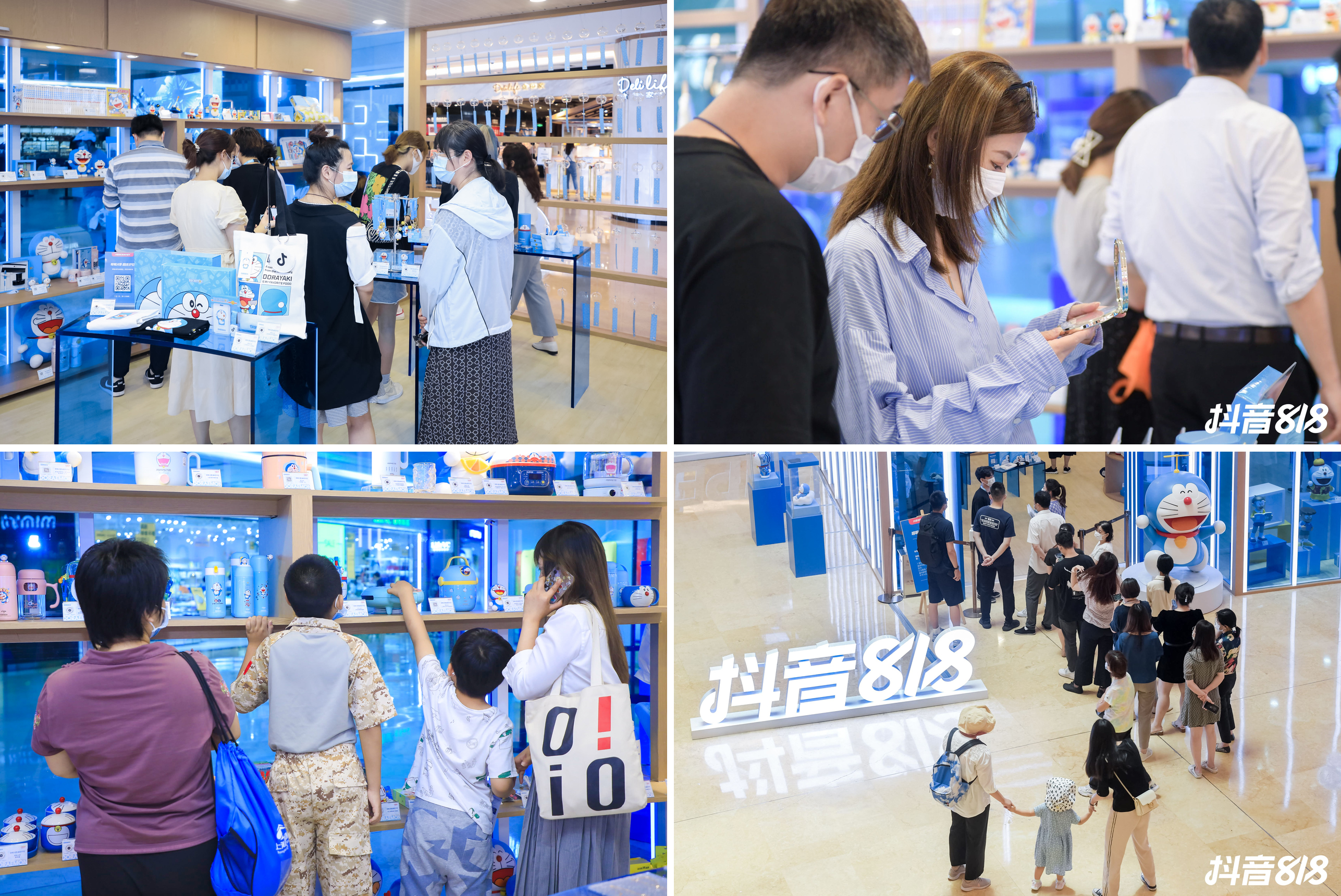 巨型哆啦A梦亮相上海，抖音电商打造超全正品周边超级IP日
