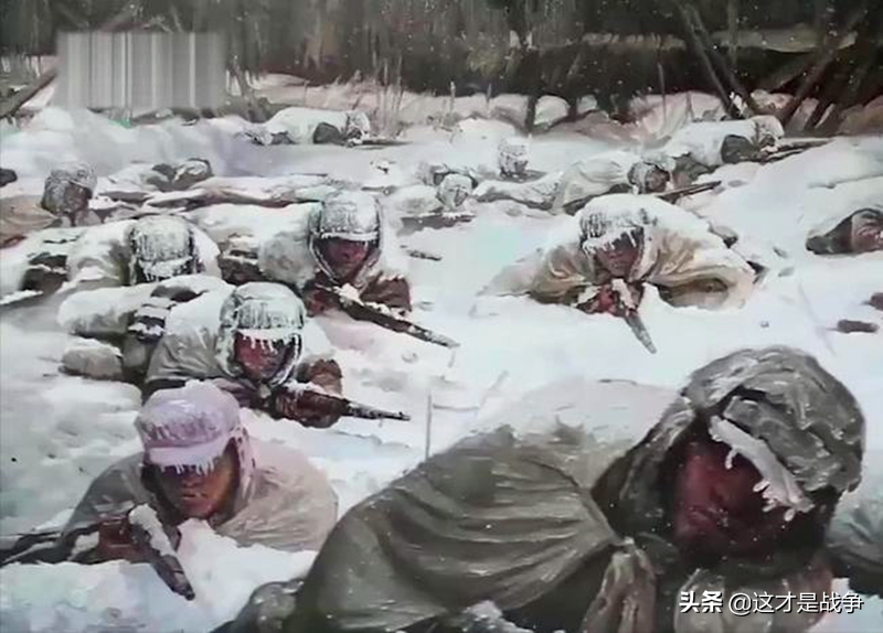 长津湖战役，志愿军的冰雕连，美军是敬礼还是补枪？其实都不是