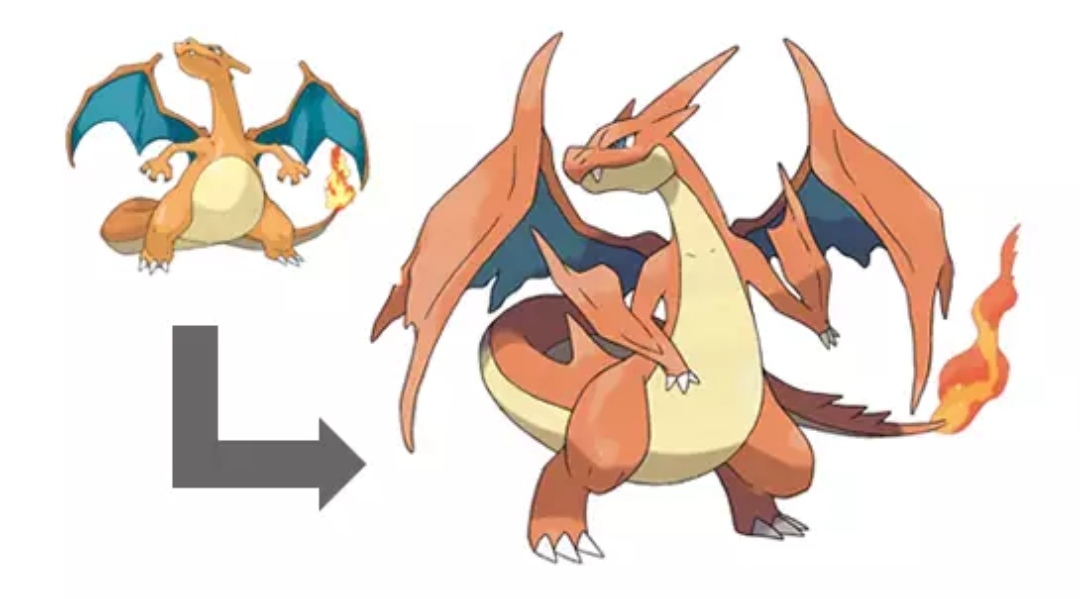 精灵宝可梦图鉴:004~006 喷火龙