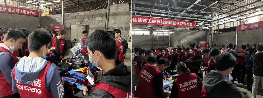 精艺施工 满意交付|东鹏·鹏住铺贴硬核升级,为美好生活添砖加瓦
