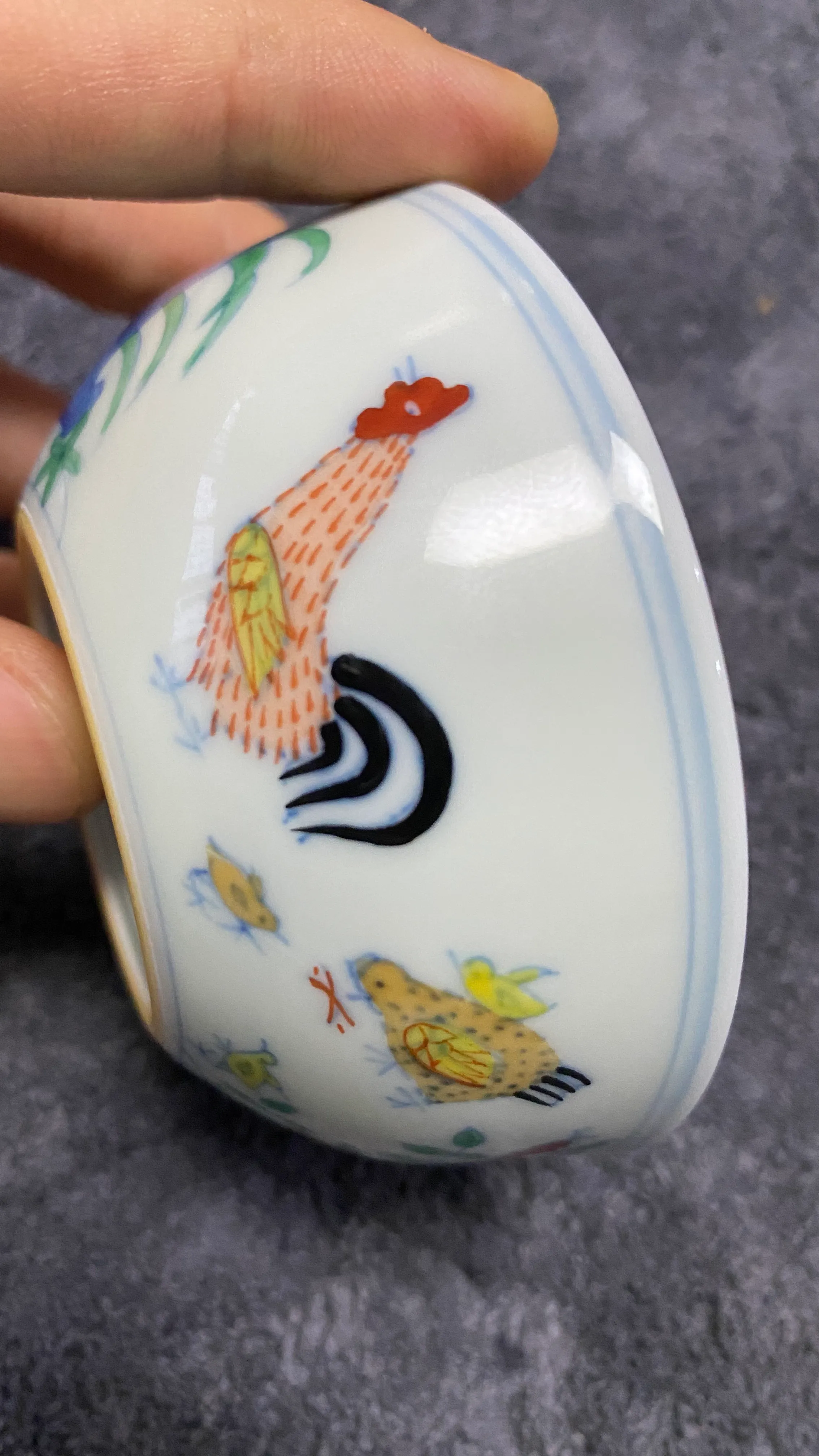 大明成化斗彩瓷器鉴定要点分享~成化真品打样!