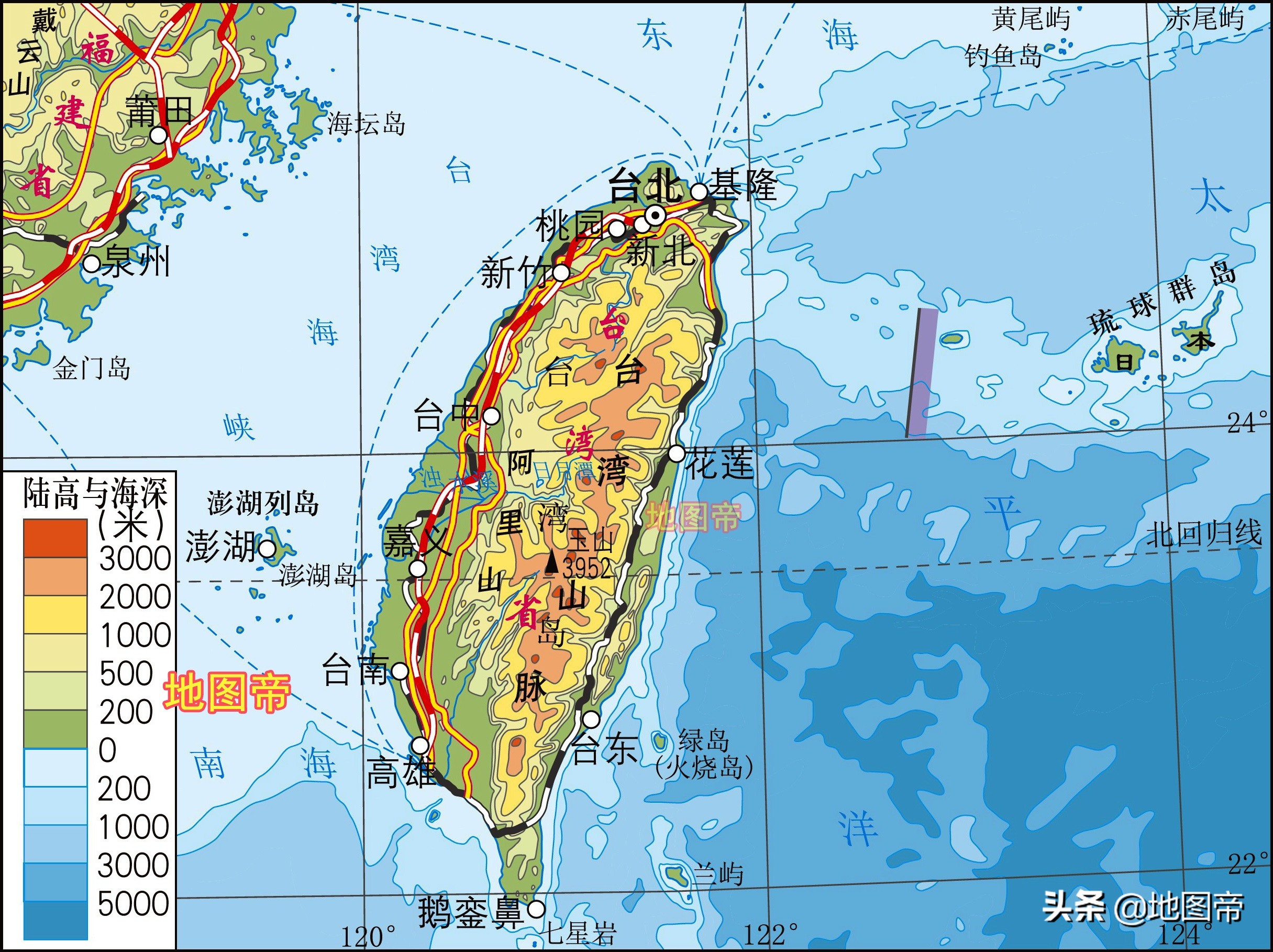 台湾省面积有多少，多少平方及人口详解？