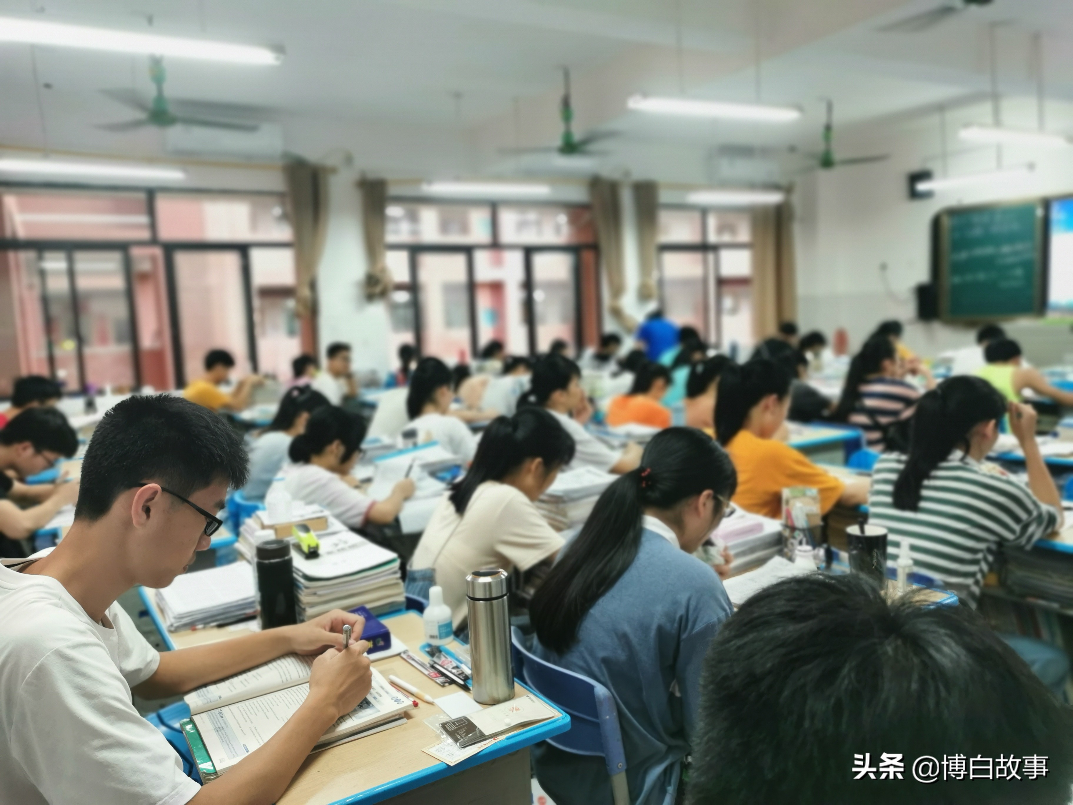 广西博白县中学做了大量工作，确保考生以最佳状态参加高考