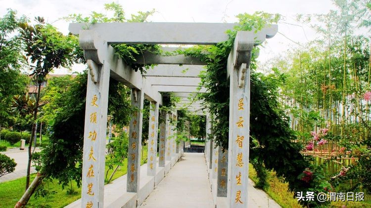 渭南明珠 教育楷模：美丽的蓝光中学欢迎你